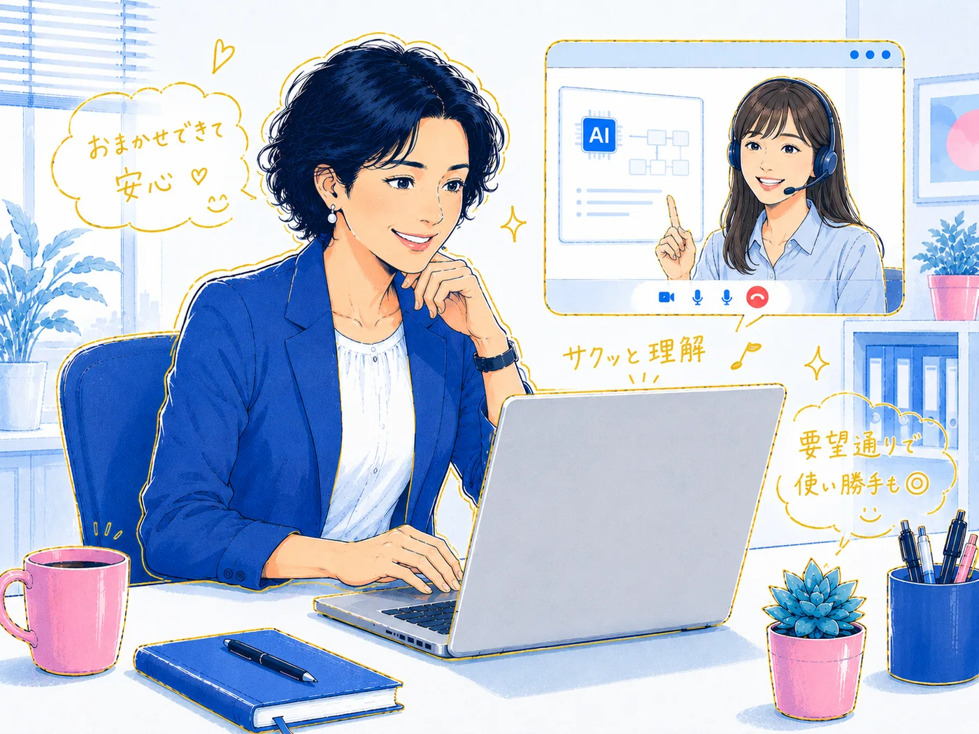 業務アプリで作業しやすくなった人